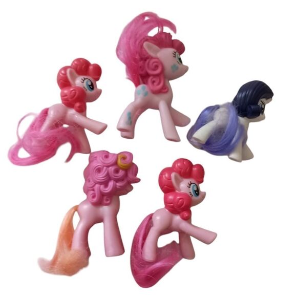 5 My Little Pony Mcdonalds Happy Meal Toy Set MLP Pinkie Pie Rarity Cutie Crew. - Picture 11 of 16